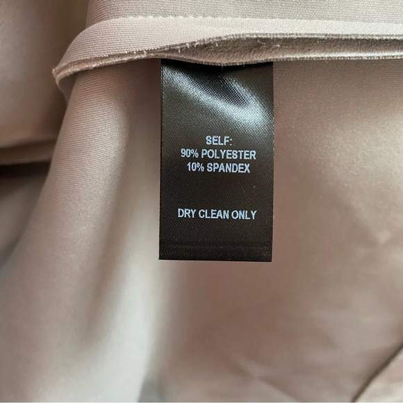 Lulu’s Great Adventure Light Grey Sueded Fabric Coat Jacket Size Medium NEW - Picture 11 of 13